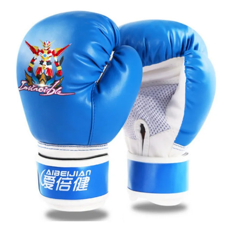 Sanda Kickboxen Muay Thai Boxen Kampfhandschuhe für Kinder Jungen Jugend Boxhandschuhe Training Kampfsport Kampfhandschuhe Image