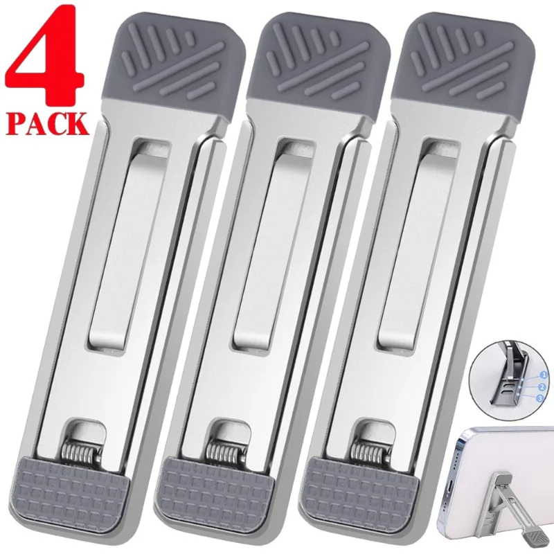 1–4 Stück Laptop-Ständer, Aluminiumlegierung, Mini-Klapphalter, 3 Höhenverstellung, Notebook-Halterung, Zubehör für MacBook-Handy Image