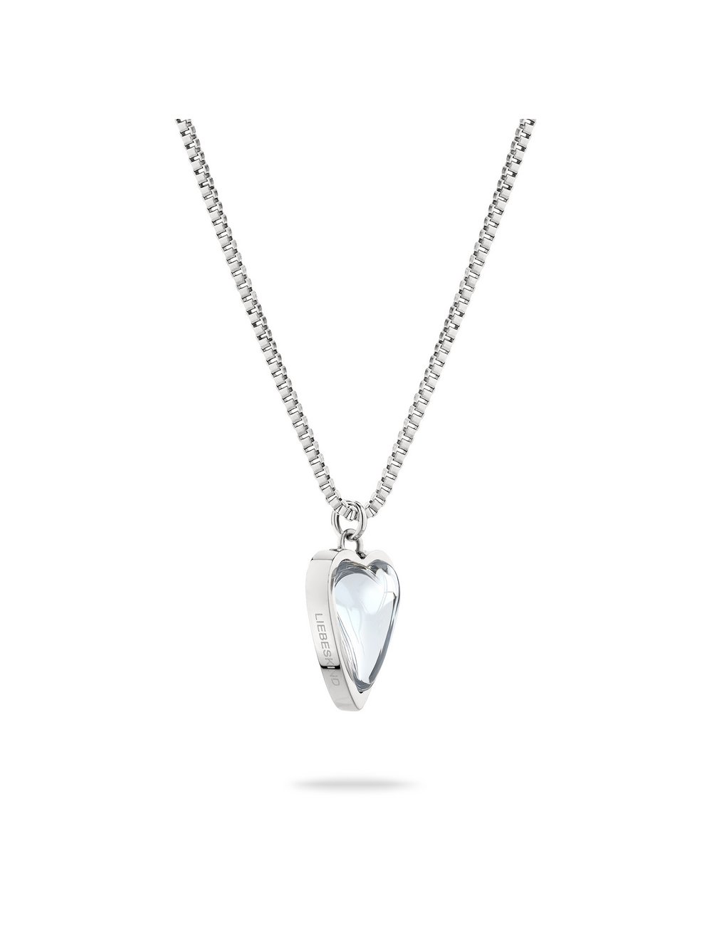 Liebeskind Berlin Glass Heart Damen silber, ONE SIZE Image