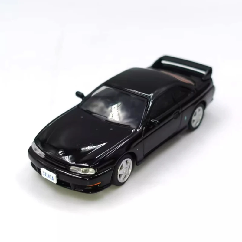 DM Diecast Maßstab 1:64 Silvia S14 & S15 Legierung Simulation Auto Modell Sammlung Souvenir Show Dekoration Urlaub Geschenk Image