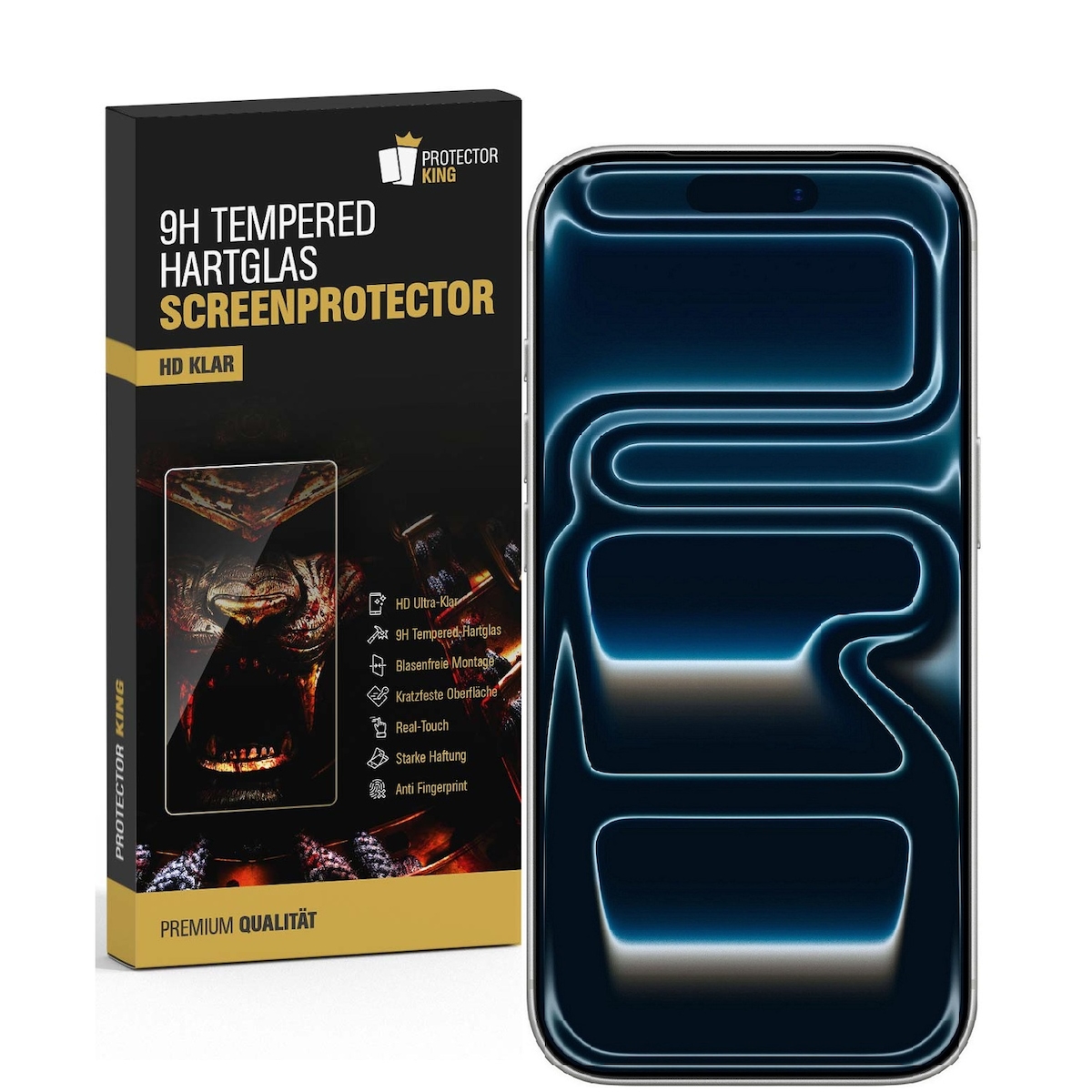 3x 9H Panzerglas für iPhone 17 Pro Max HD klar Nano Tempered Glass Displayschutz Schutzglas Schutzfolie Screen-Protector Image