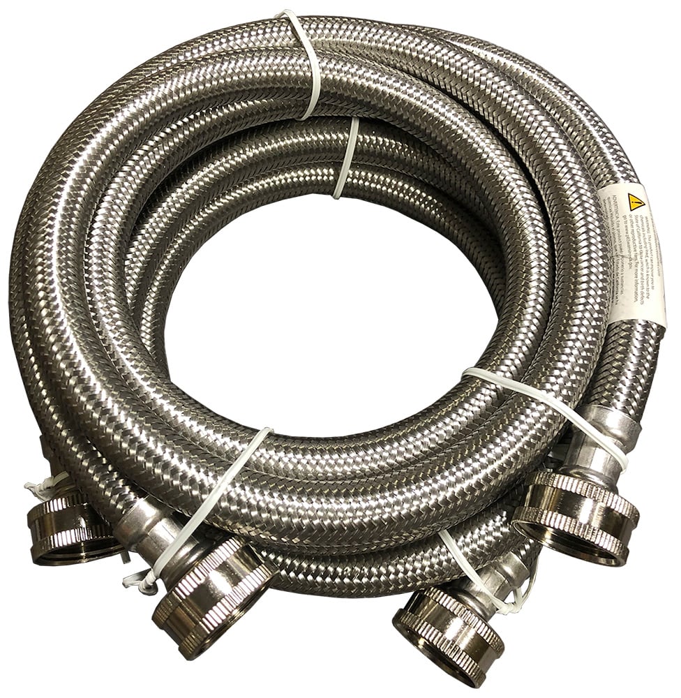 Abt Hot and Cold Washing Machine Hose Set