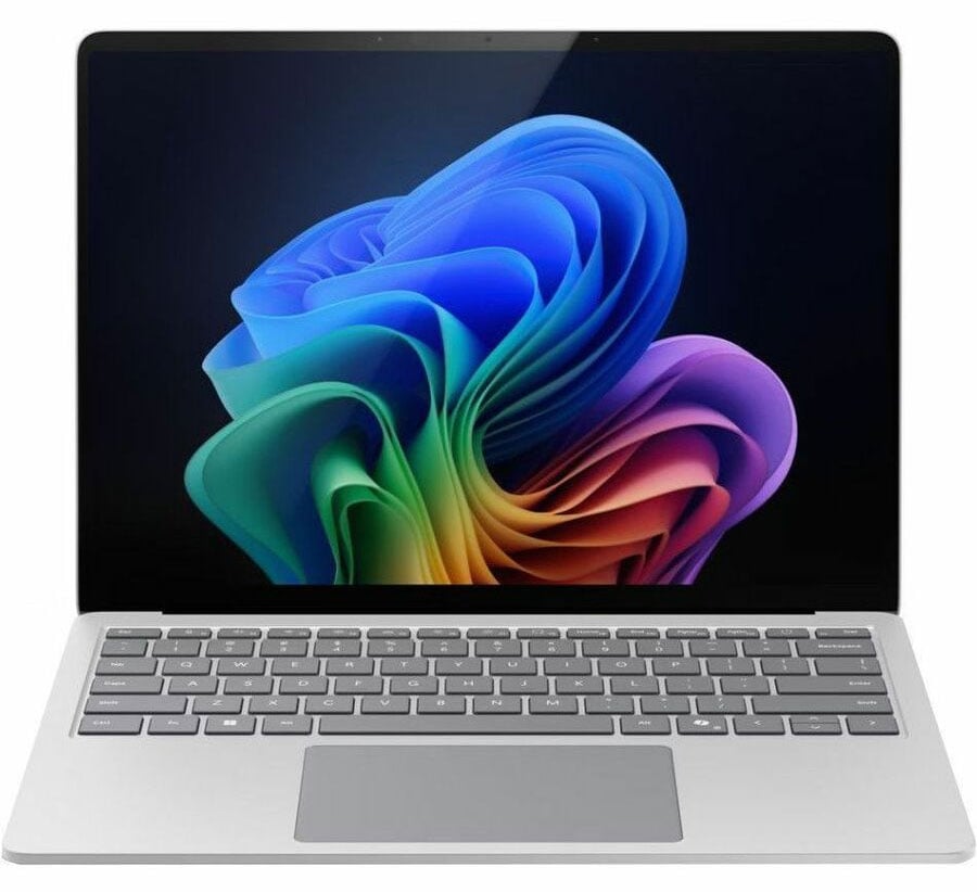 Microsoft Surface Laptop Copilot+ PC 13.8-Inch Touchscreen Snapdragon X Elite X1E-78-100 16GB RAM 512GB SSD Qualcomm Adreno Graphics in Platinum