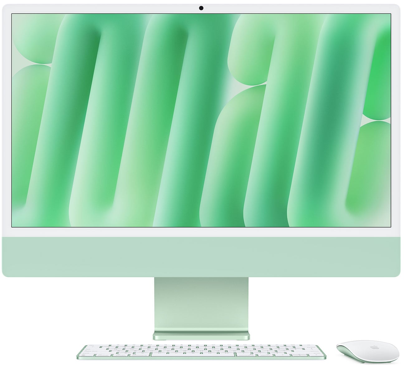 Apple 24-Inch iMac M4 10-Core 24GB RAM 512GB SSD 10-Core GPU Retina 4.5K Desktop Computer in Green (Late 2024)