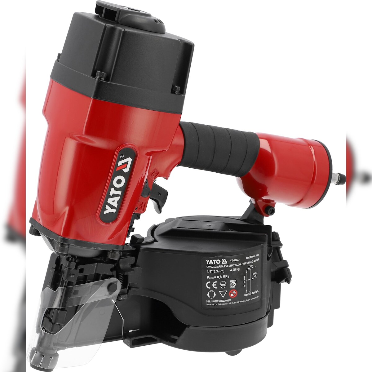 Druckluft Nagelpistole, Trommelnagler für 45-90mm Nägel Image