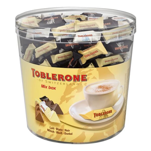 Toblerone 113er Box Mini Mix Schokolade 904 g Image