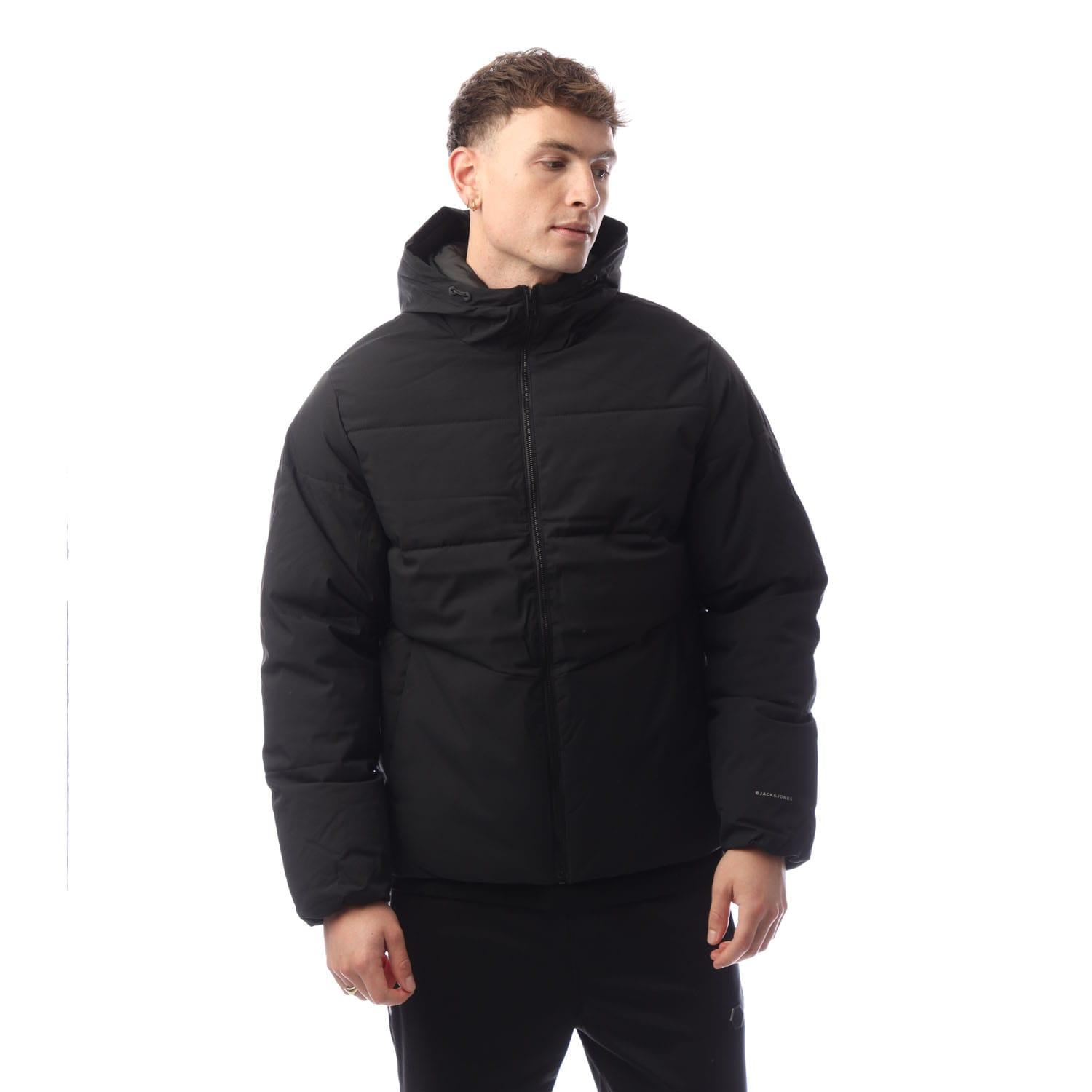 Jack And Jones - "Brady" Jacke für Herren, mit Kapuze (Schwarz)