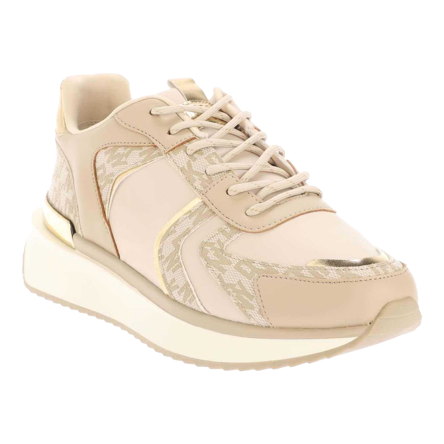 DKNY - "Amity" Sneaker für Damen, Zum Schnüren (Naturweiß) Image