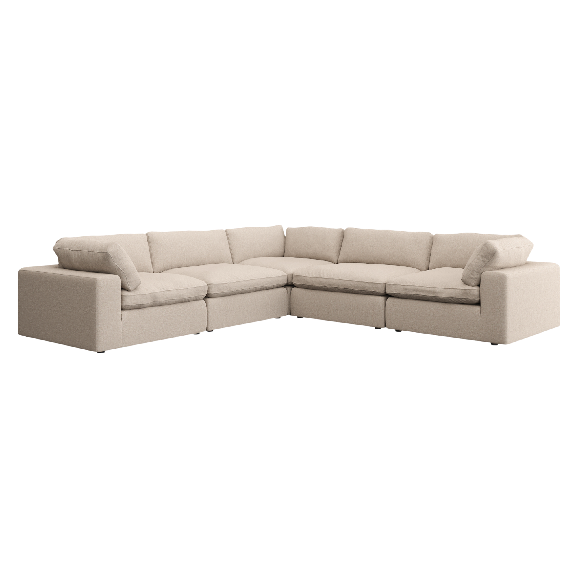 Bloom Sectional Modular Sofa Beige