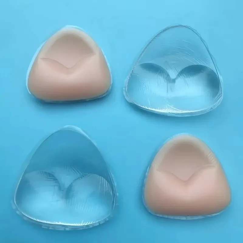 Chest Push Up Sticky Bra Thicker Sponge Bra Pads Breast Push Up Enhancer Silicone Removeable Inserts Swimsuit Invisible Bra