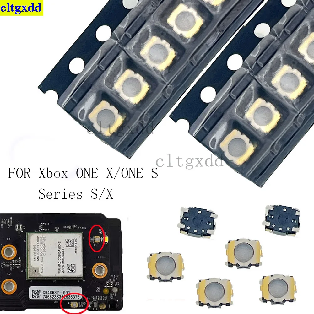 Cltgxdd 5-10 Stück FÜR Xbox One S/One X Konsole Licht Touch-Taste Schalter Power/Eject/Sync Serie x Schalter Sensor Board Tasten Image