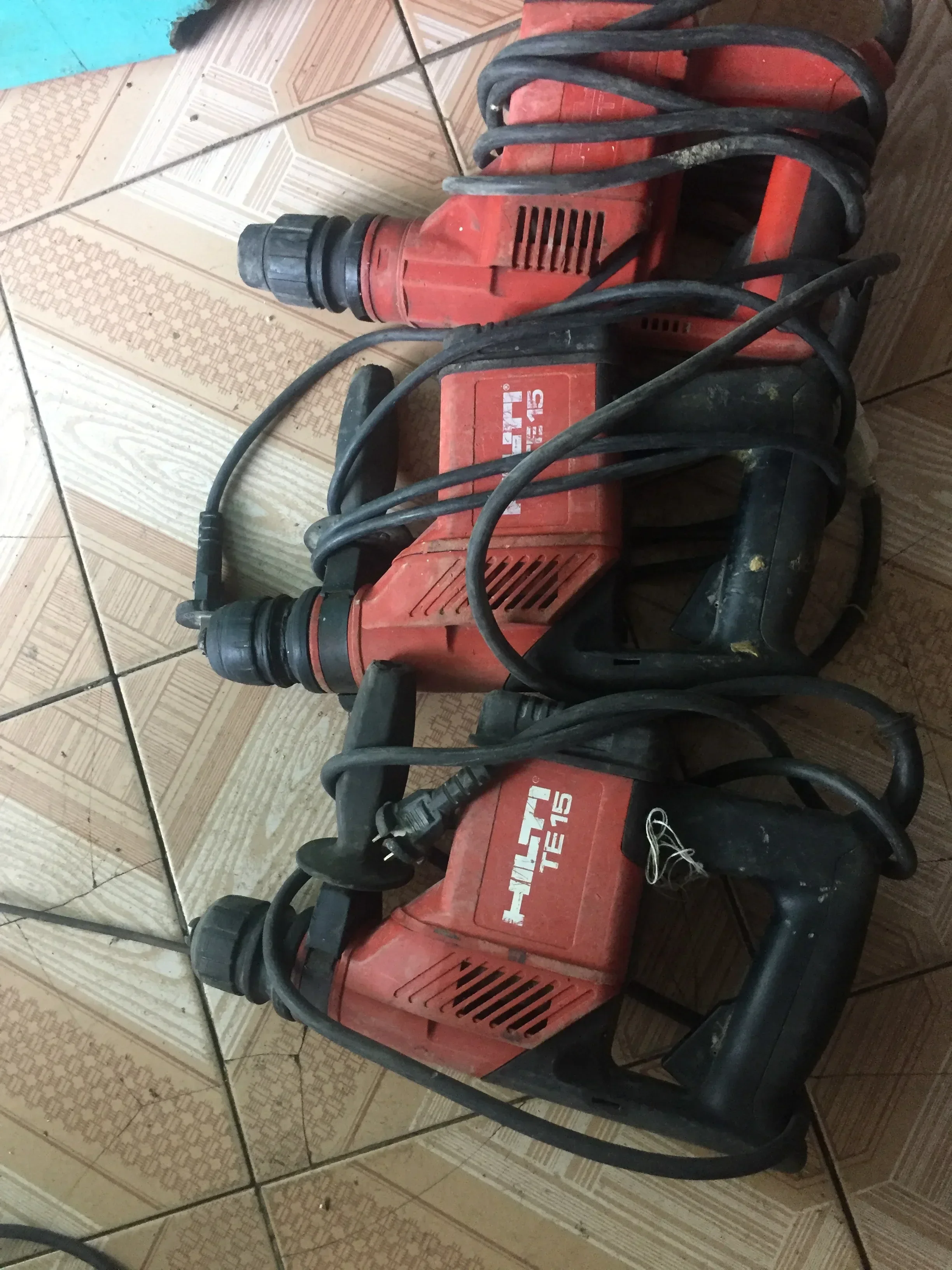 HILTI TE-15/te6-c Doppelzweck-Elektrobohrmaschine, Schlagbohrmaschine, Elektrohammer, Wandloch, Eisen- und Holzmaschine Image