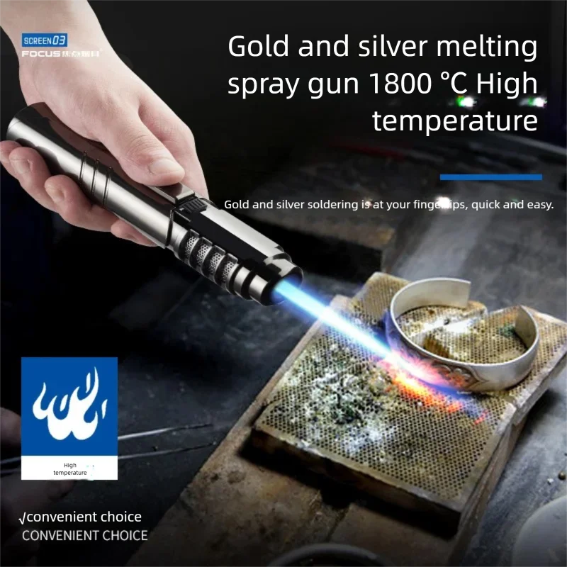 Focus SG006 Direkteinspritzpistole, aufblasbares, winddichtes Feuerzeug, multifunktionale, tragbare Hochtemperatur-Schweißpistole Image