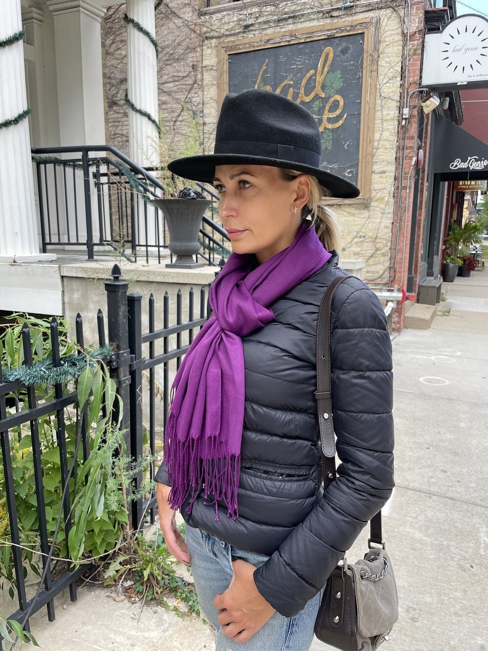 Sciarpa in cashmere da donna, sciarpa invernale, sciarpa pashmina, scialle, sciarpa a coperta, sciarpa a coperta oversize, sciarpa da sera, sciarpa a