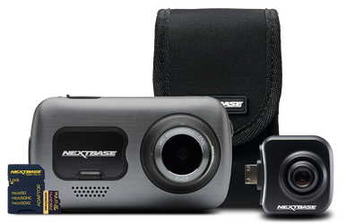 Nextbase 622GW Elite Cabin Bundle – 4K Front & Cabin View Dash Cam, Dual Channel + 256GB SD, WiFi, Parking Mode, Bluetooth, GPS, Image Stabilisation, SOS, Enhanced Night Mode