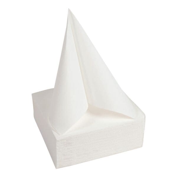 PROnappe Papierservietten 2-lagig 38 x 38 cm 40 Stück weiß, 38x38 cm