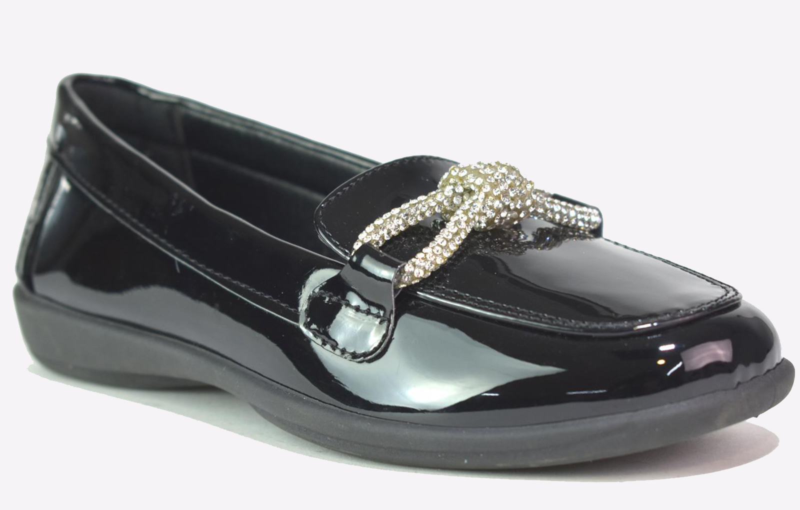 Reveal Kids Unisex Willow School Shoes Junior Girls - Black - Size UK 12 Kids | Reveal Sale | Discount Designer Brands