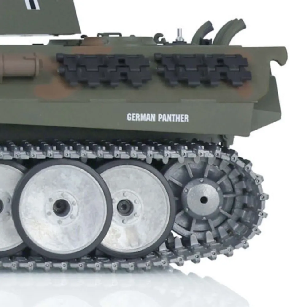 Maßstab 1/16 Heng Long RC Panzer 7.0 Maßgeschneiderte Ver Panther RTR 3819 Metallketten Räder RC Spielzeug Modell Geschenke TH17291
