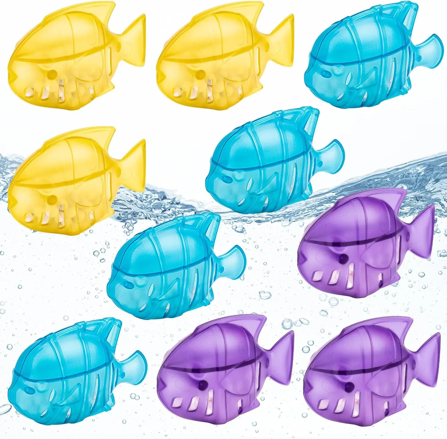 Luftbefeuchter reinigt Fische für Luftbefeuchter und Aquarien, Luftbefeuchterreiniger, reinigt Wasser, verhindert die Aufbau von hartem Wasser, Elimina Image