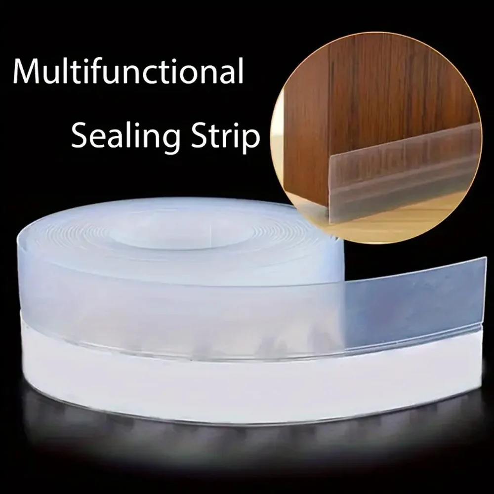 3MDoor Bodendichtungsstreifen Wetterfenster Gummidichtung Dichtungsstreifen Winddichter Staub Selbstklebendes Tür- und Windschutzscheiben-Dichtungsband Image