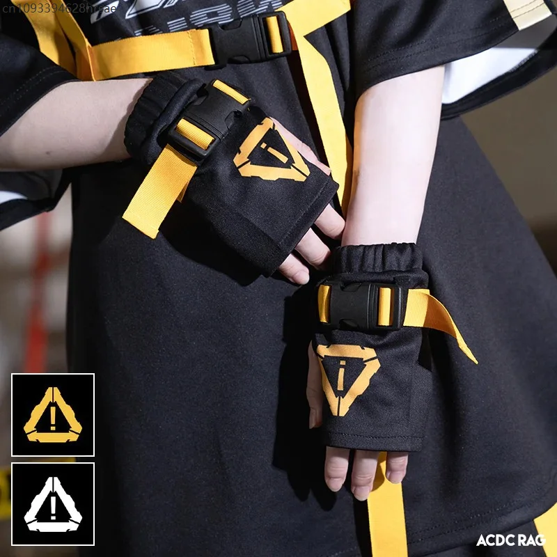 Steampunk Spicy Girl Cyber Punk Element Handhandschuhe Abdeckungen Subkultur Y2K Lolita Handschuhe Frauen Cosplay Kostüm