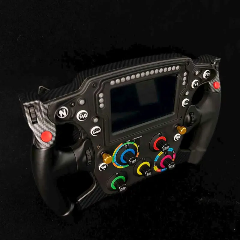 PC F1Pro/Lite Lenkrad Formula Racing Simulator Spiel Berührbarer High-Definition-Bildschirm für Fanatec SIMAGIC MOZA Image