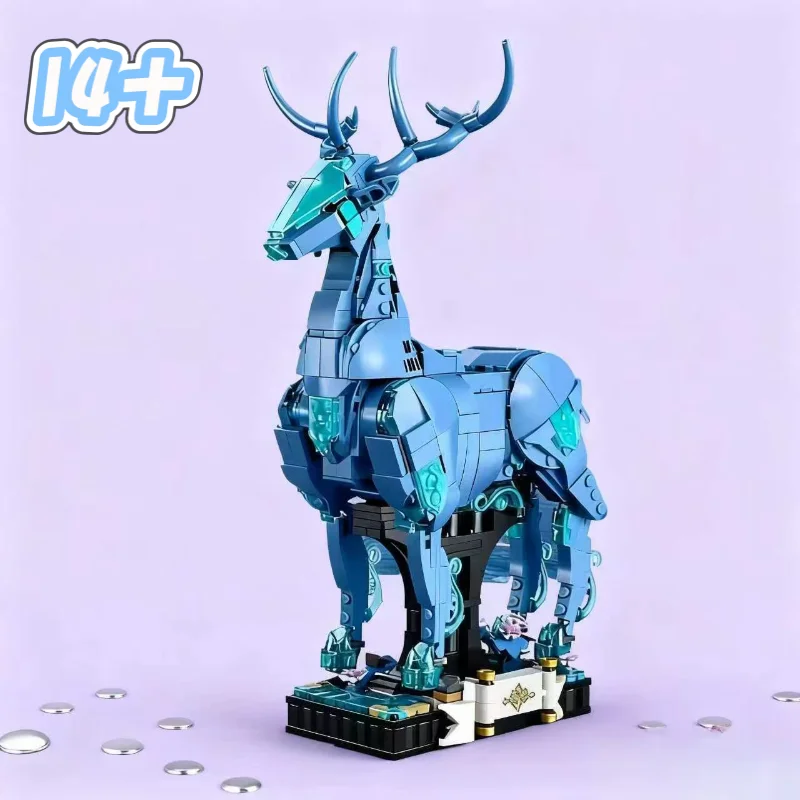 754PCS MOC 76414 Magie Film Serie Monster Bausteine Modell Bricks Ornament Spielzeug Für Kinder Erwachsene Geburtstag Weihnachten Geschenke Image