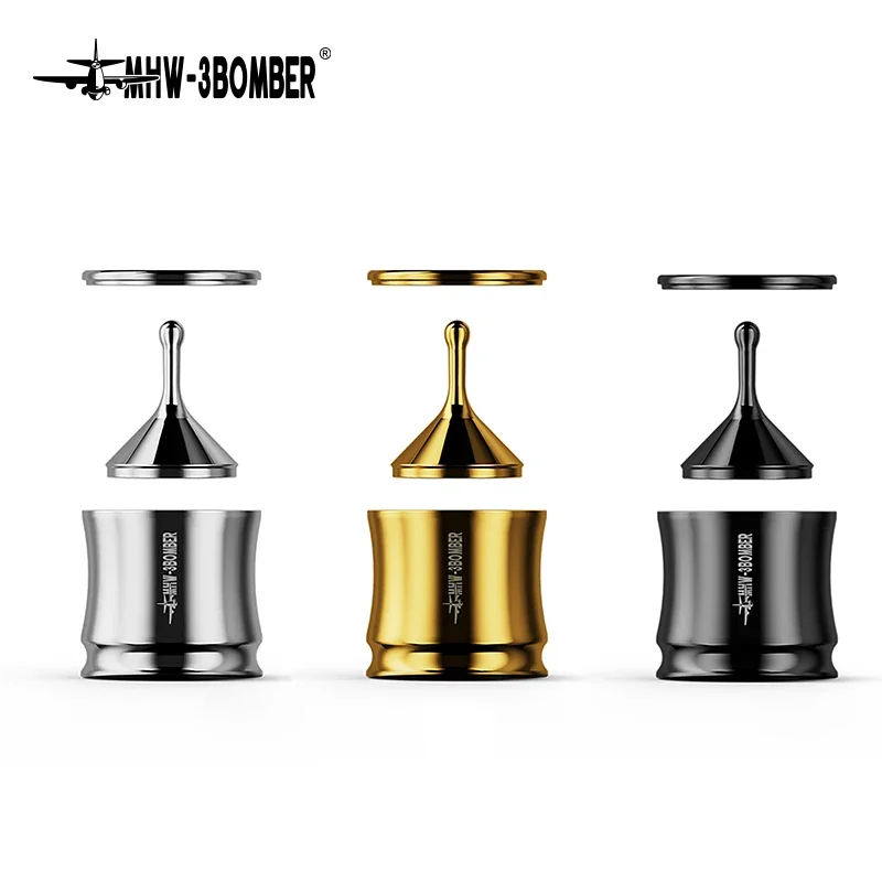MHW-3BOMBER 58mm Dosierung Shaker Espresso Kaffee Pulver Empfänger Container Espresso Boden Dosierung Tasse Barista Kaffee Zubehör