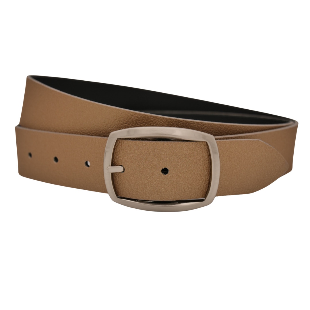 Ledergürtel ANNAMATONI "AnnaMatoni Ledergürtel Lui Ledergürtel Lui", Damen, Gr. TW90 - 105cm Gesamtlänge, gold (gold 999), 100% Leder, Gürtel Ledergürtel Image