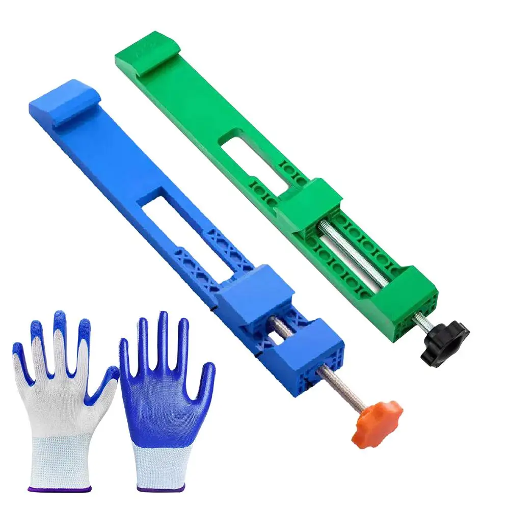 Guida base regolabile per macchina da taglio, nuova morsetti di posizionamento per fresatura per sega circolare elettrica, guida per taglio del legno di precisione 1/2 pezzi