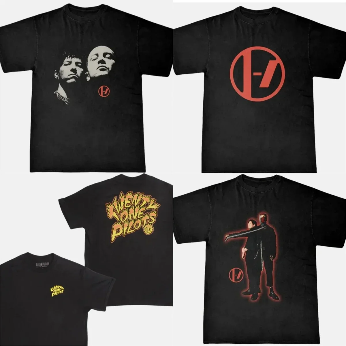 Twenty One Pilots Framed in Premium Garment Dye T-Shirt Streetwear T Shirt Fashion T Shirts Men Women Graphic T Shirts
