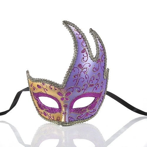 Karneval 2026 Karnevalsmaske Karneval Venezianische Maske Halloween Erwachsene Damen Karneval Karneval Einfaches Karnevalskostüm Verkleiden Image