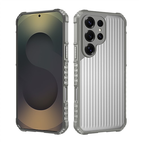 Handy Hülle Handyhüllen Für Samsung Galaxy S25 Ultra Plus S24 Ultra Plus A16 Rückseite Stoßfest Geometrisches Muster TPU PC Image