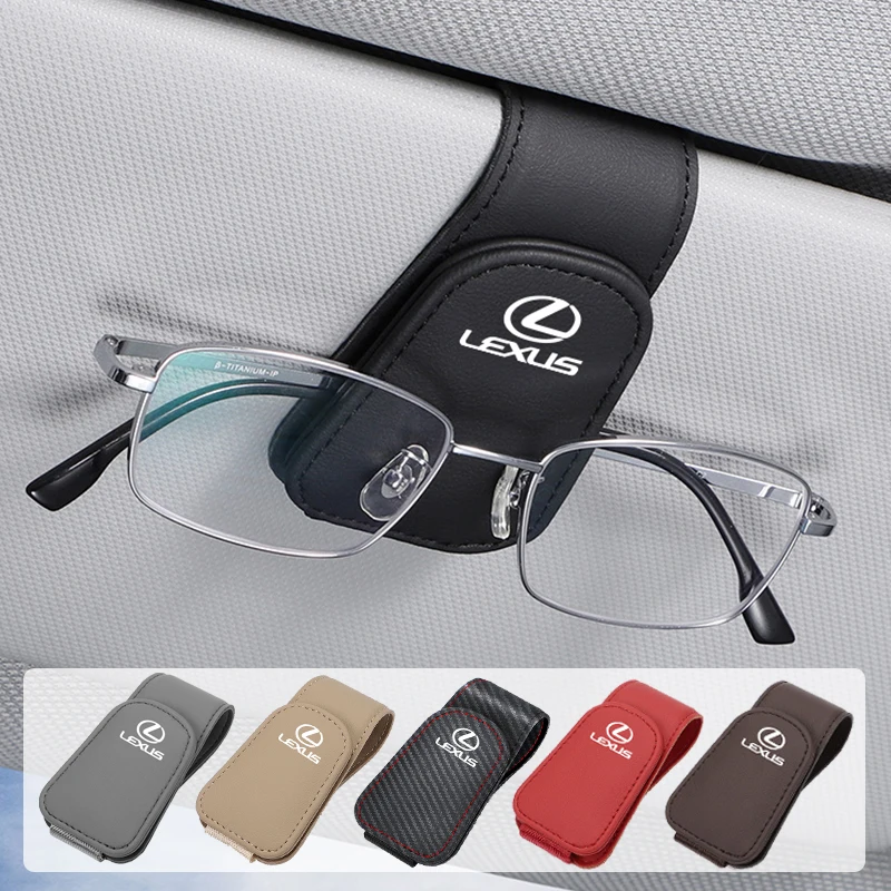 Auto Innen Sonnenblende Gläser Clip Sonnenbrille Halter Für Lexus RX300 IS200 IS250 ES350 Ct200h UX250h NX300h RX350 ES300h GS RX Image