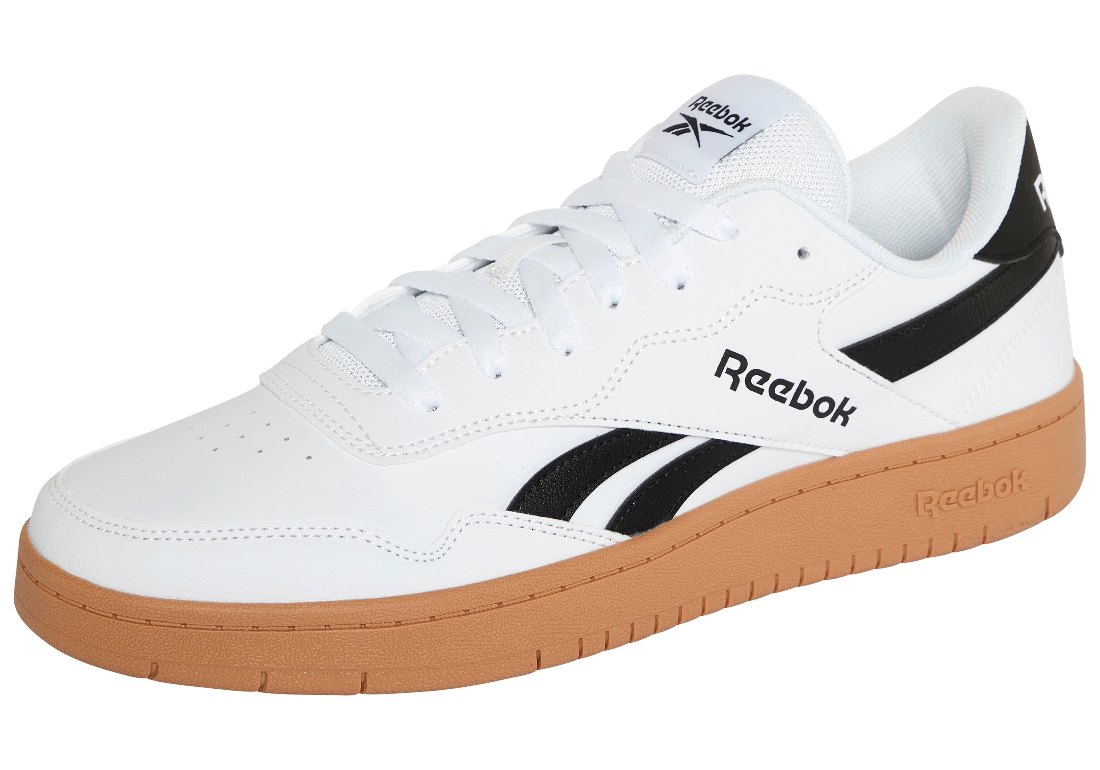 Basketballschuh REEBOK "REEBOK BB 1000", Damen, Gr. 47, weiß, schwarz, gum, Synthetik, Textil, Schuhe