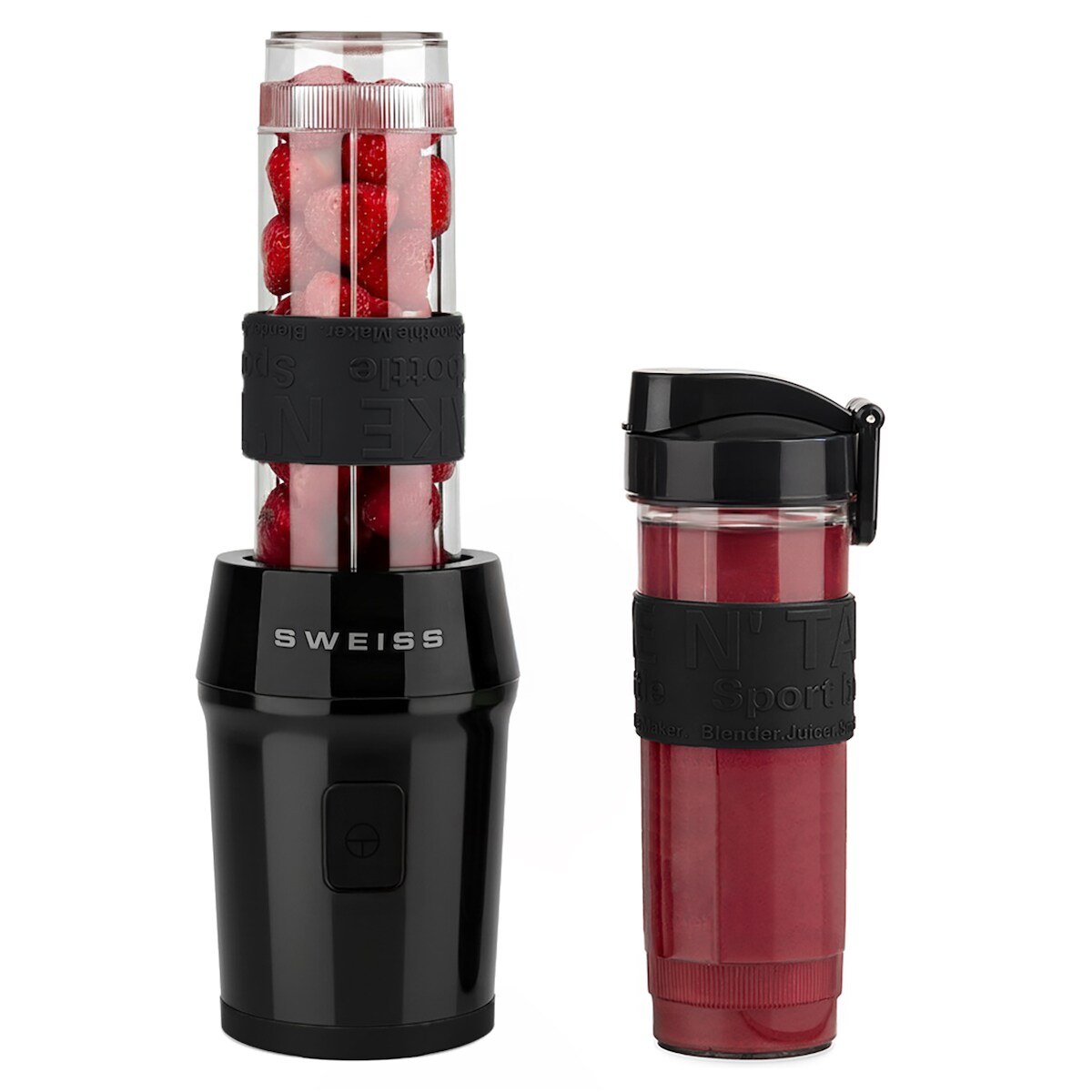 SWEISS Mini-Blender, Smoothie-Maker MOOV9 - Schwarz Image