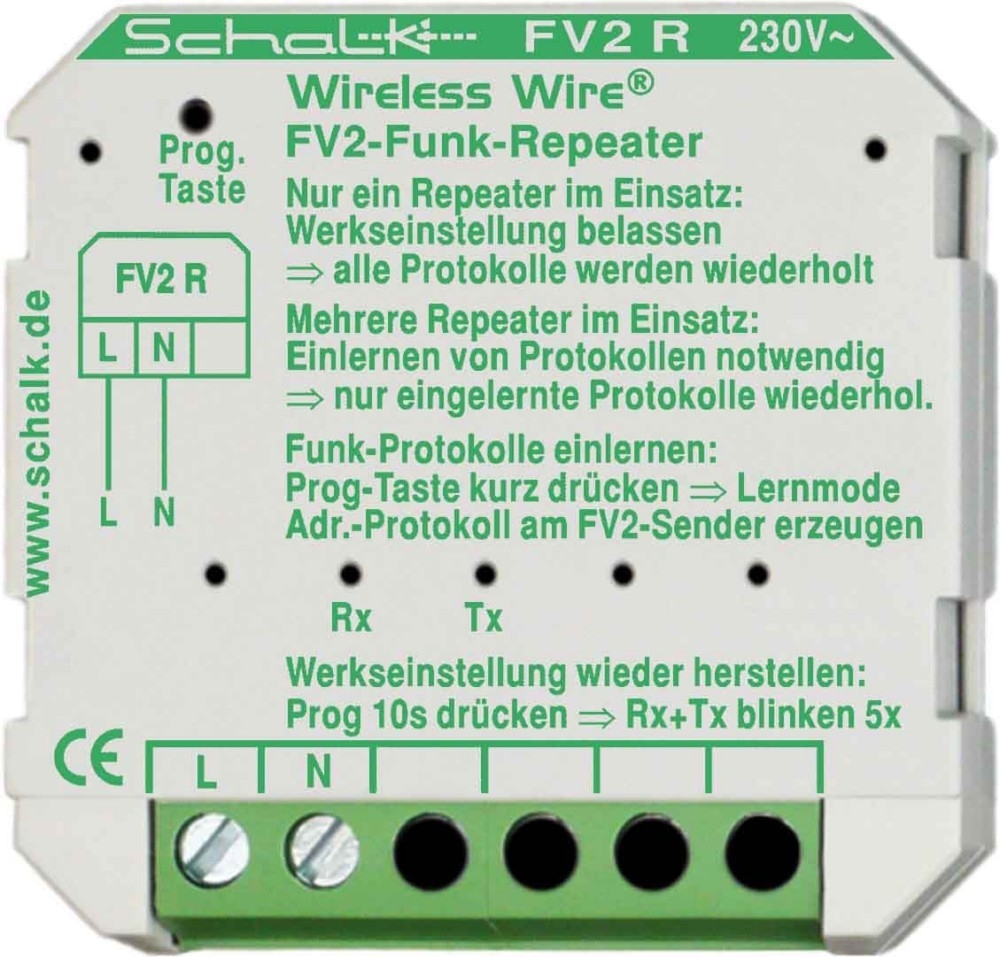 Schalk Funk-Repeater UP FV2 R FV2R09 Image