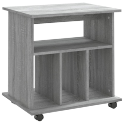 vidaXL Rollschrank Grau Sonoma 60x45x60 cm Holzwerkstoff Image
