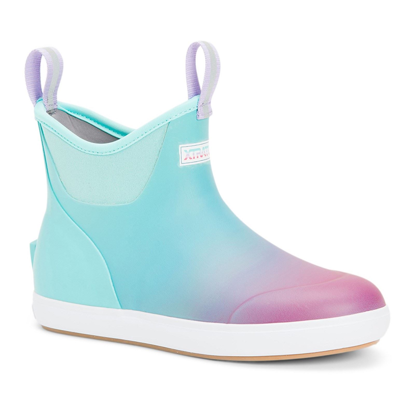 Xtratuf Ankle Deck Rubber Blau Aurora Wellington Stiefel Image