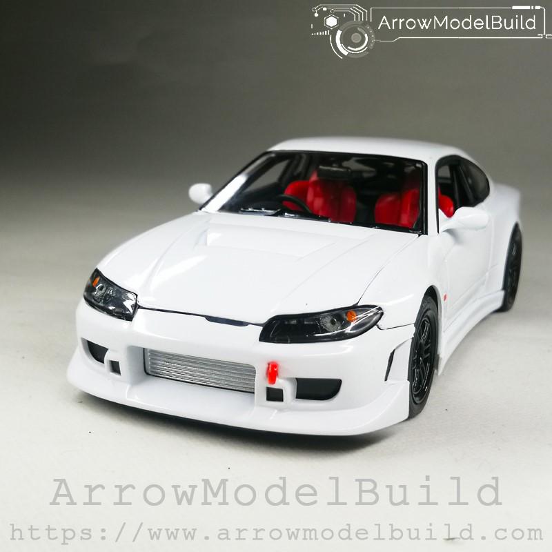 AeroModelBuild Nissan S15 (Bianco) Kit modello 1/24 costruito e verniciato
