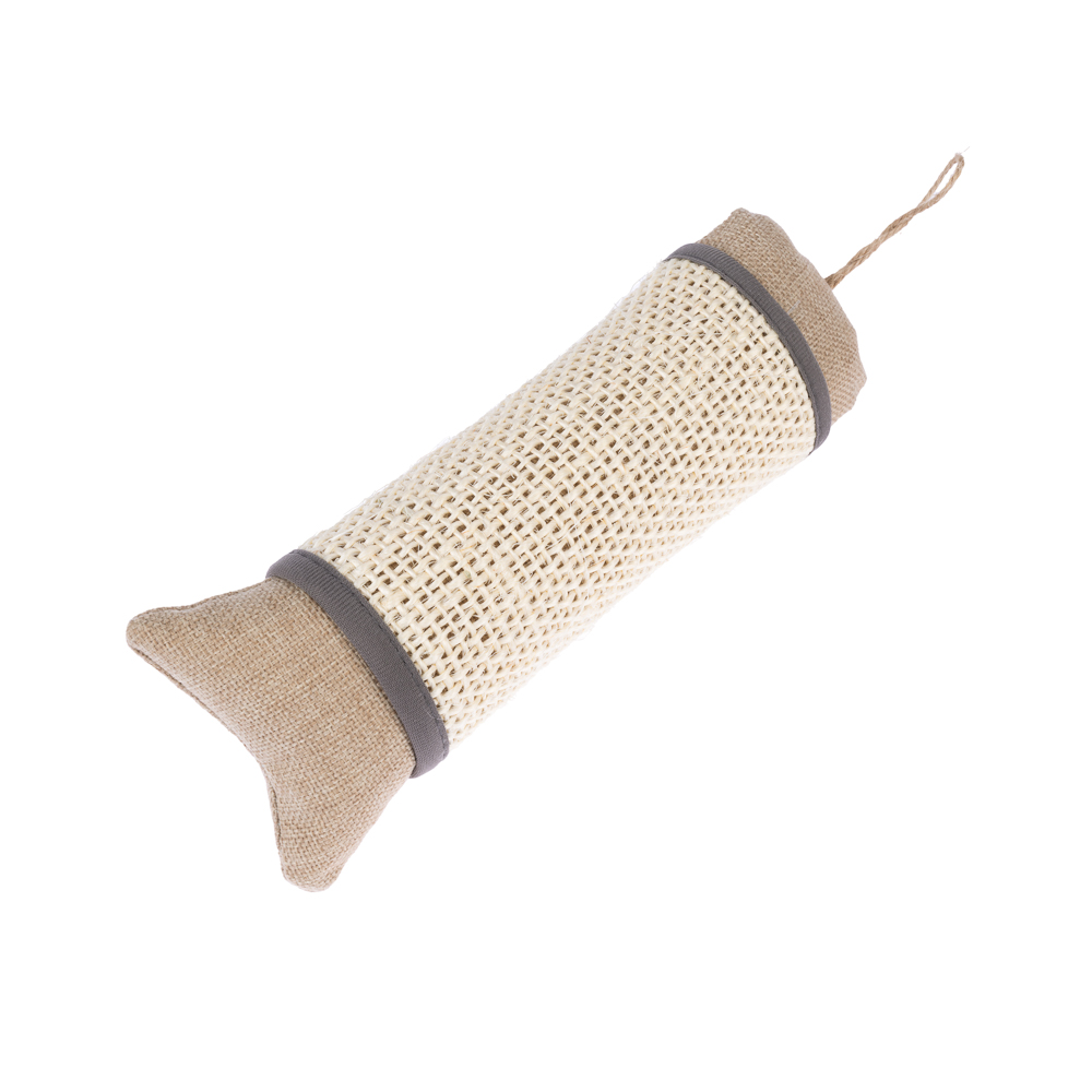 Modern Living Drapia coussin de jeu en sisal Ø7,5x25cm chat