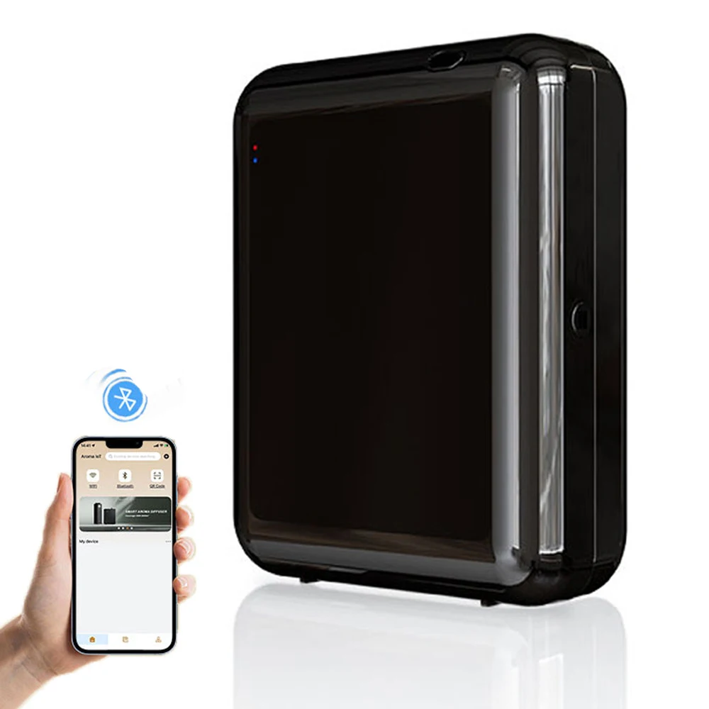 Diffusore di fragranze a parete Distributore di odori controllato da Bluetooth Diffusore di aromi professionale da 170 ml Odore elettrico per la casa