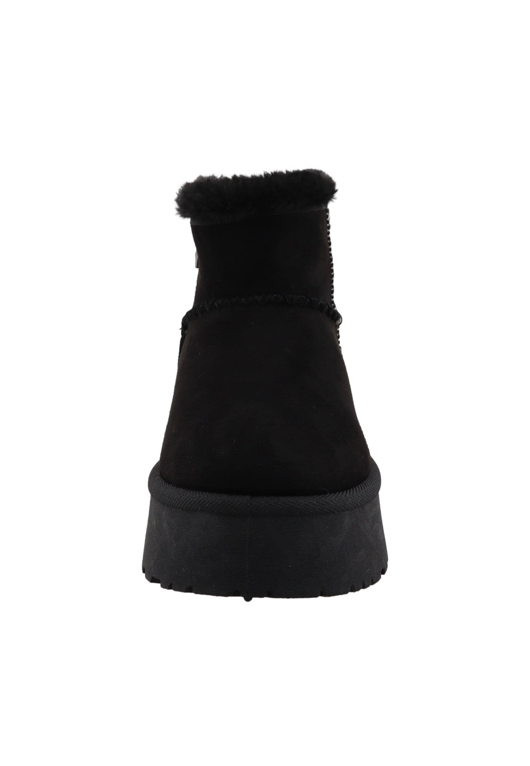 Stiefel TOM TAILOR "Tom Tailor Winter Boots", Damen, Gr. 37, schwarz, Polyester, unifarben, Schuhe Stiefel