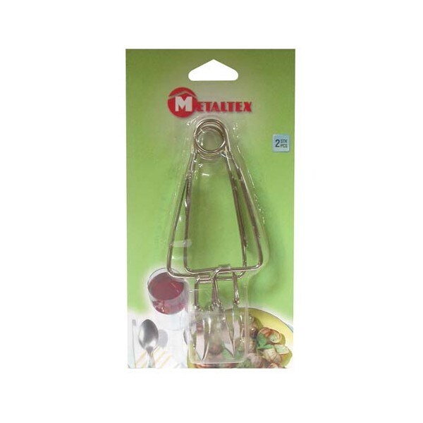 Metaltex Satz von 2 Schneckenzangen Image