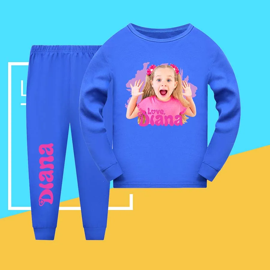 Diana et Roma enfants sweat vêtements pour enfants fille pyjamas enfants Kits de Football vêtements d