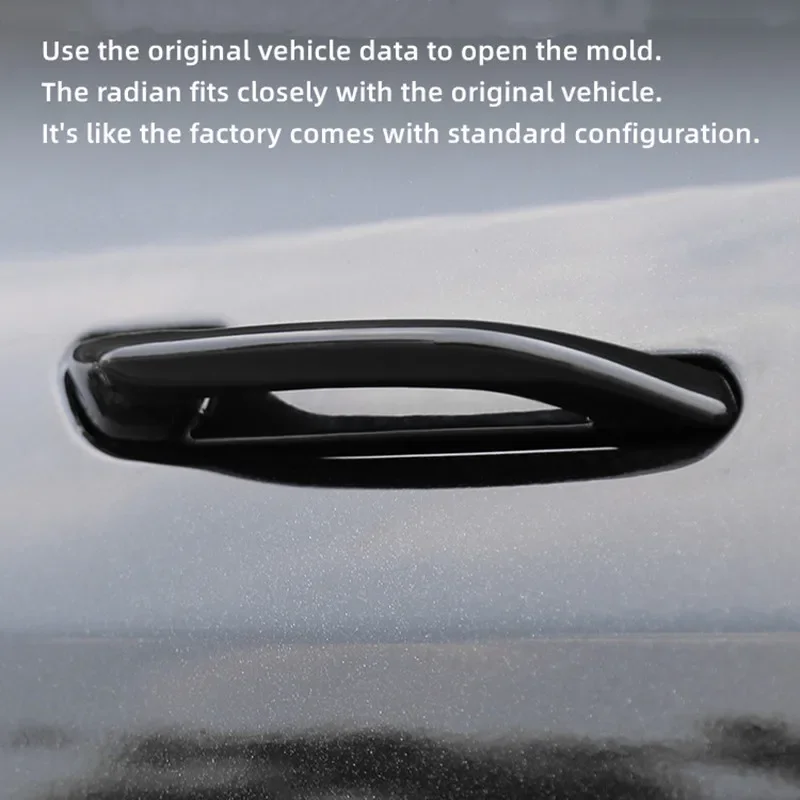 Maniglia per porta antigelo per auto per il nuovo modello Tesla Y/3/3+ Highland Y/YL Juniper 2025 Maniglia per porta a prova di gelo Copertura patch Parti di automobili