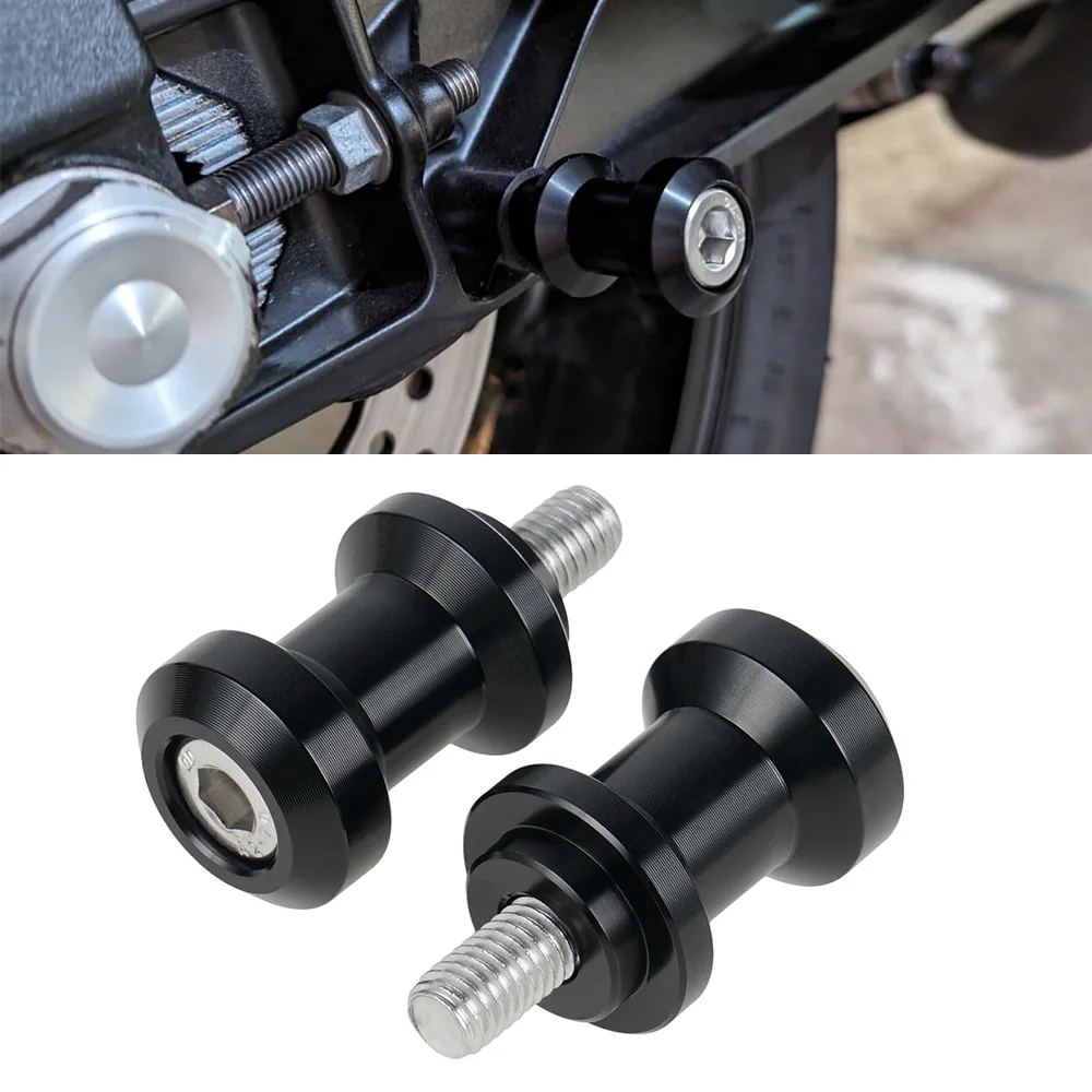 M6 Schwinge Spulen Slider Stand Schrauben Für Aprilia RSV4 RSV1000/R RS660 Tuono 660 2020- Ducati 899 PANIGALE MONSTER 821 2014- Image