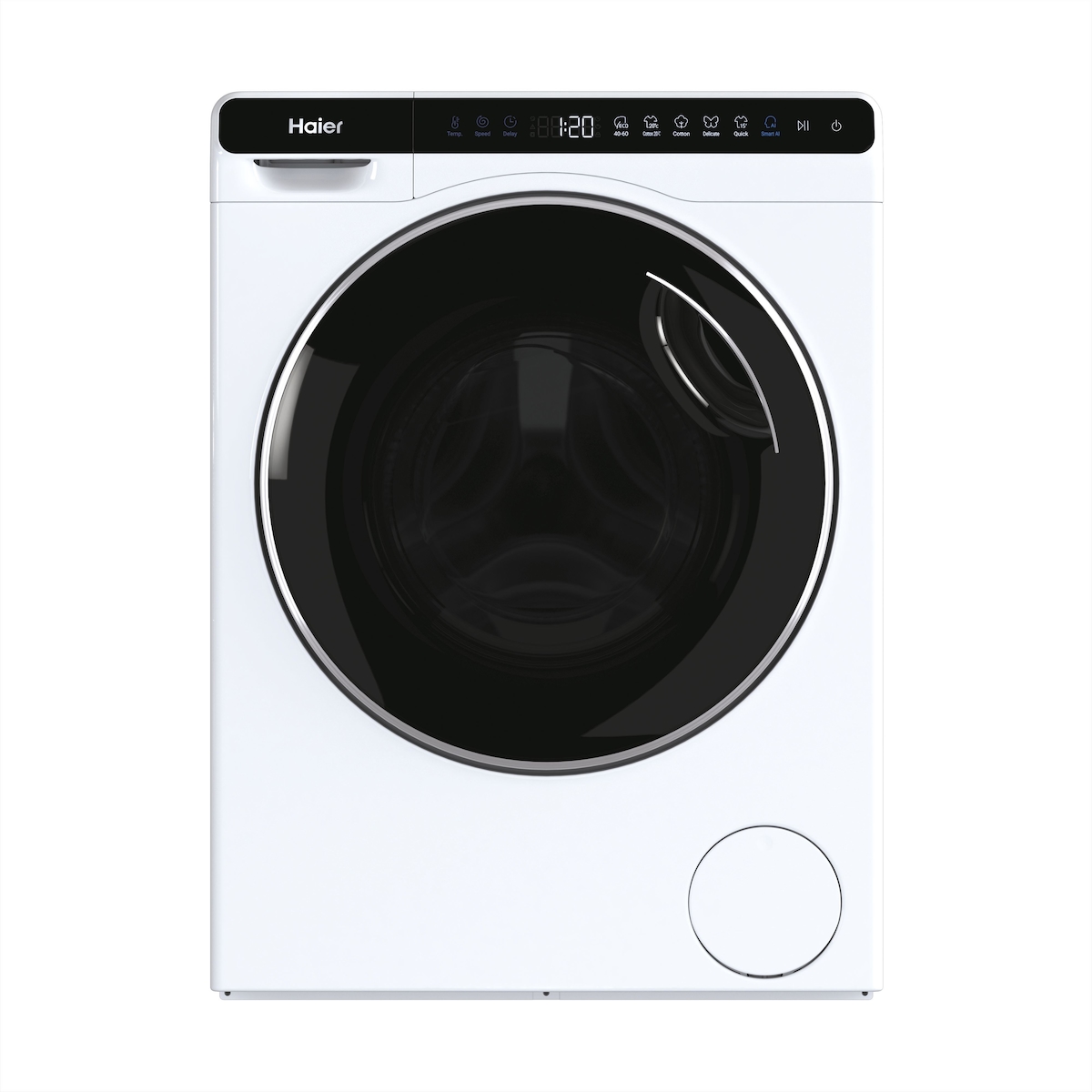 Haier 5 kg Mini-Washer; HW50-BP12307; Frontlader Waschmaschine; Füllmenge 1-5 kg; Schleuderleistung 0-1200 U/min; Energieeffizienzklasse A