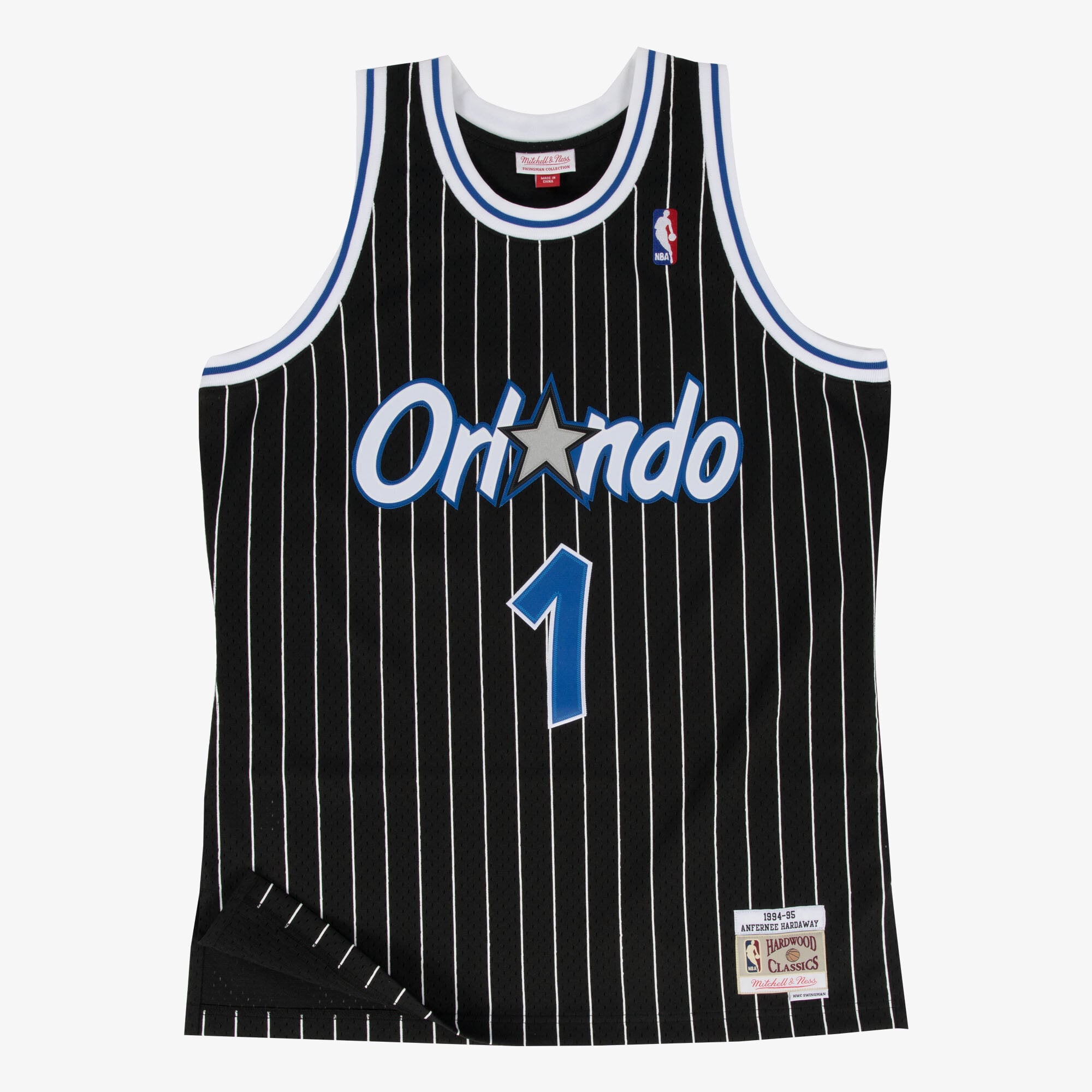 Maillot Swingman Alternate Orlando Magic 1994-95 Mitchell & Ness – Noir – Anfernee Hardaway - Homme Taille: M