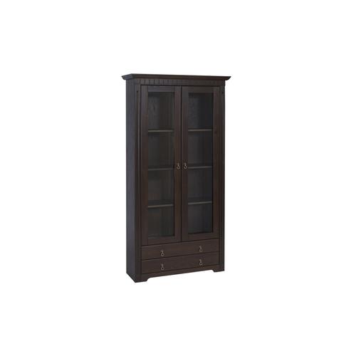 Vitrinenschrank Kolonialstil Kiefer massiv Cordoba